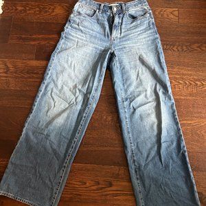 Madewell Wide Leg Jean Curvy